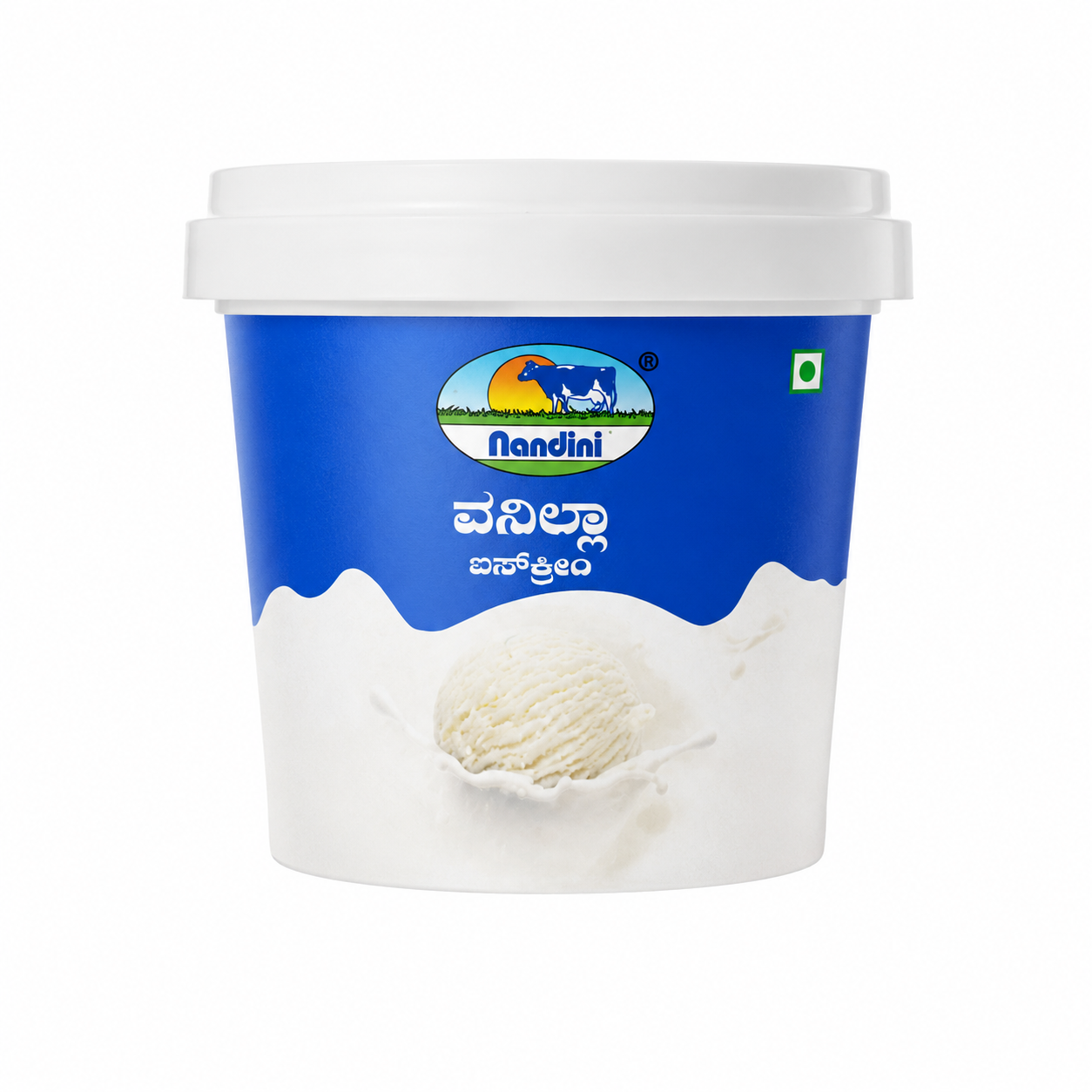Nandini Ice Cream Tub - Vanilla, 115ml