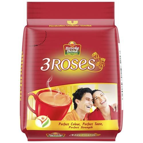 Brooke Bond 3 Roses Dust Tea Brick Pack, 50g