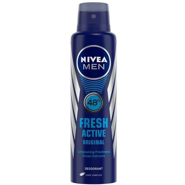 Nivea Deodorant Spray For Men - Fresh Active, 150ml