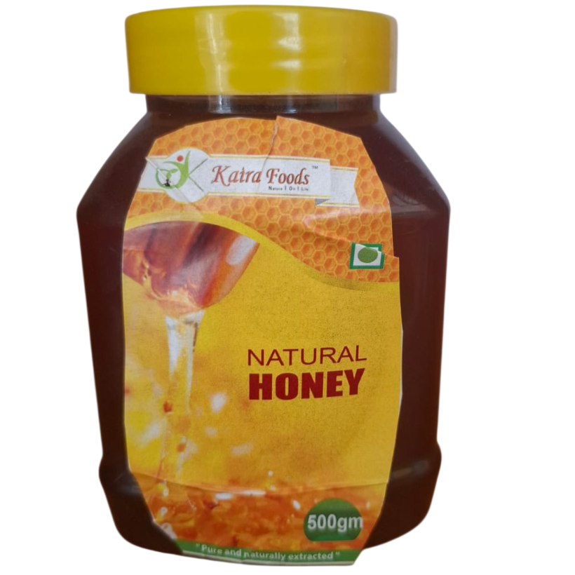 Kaira Foods Natural Honey PET Bottle, 500g