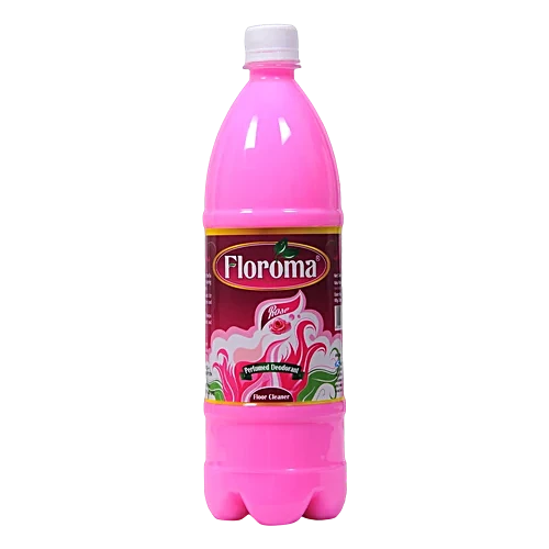 Floroma Herbal Phenyle PET Bottle - Rose, 1L