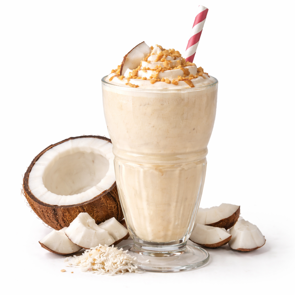 Coconut Milkshake - Regular, 1 Glass