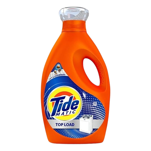 Tide Matic Liquid Detergent Bottle - Top Load, 850ml