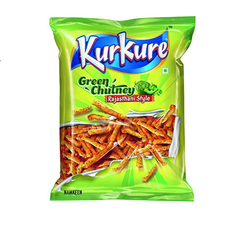Kurkure Namkeen - Green Chutney, 21.5g