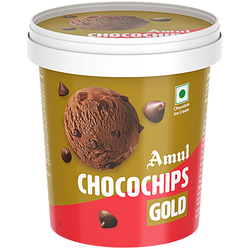 Amul Gold Ice Cream Cup - Chocochips, 125ml