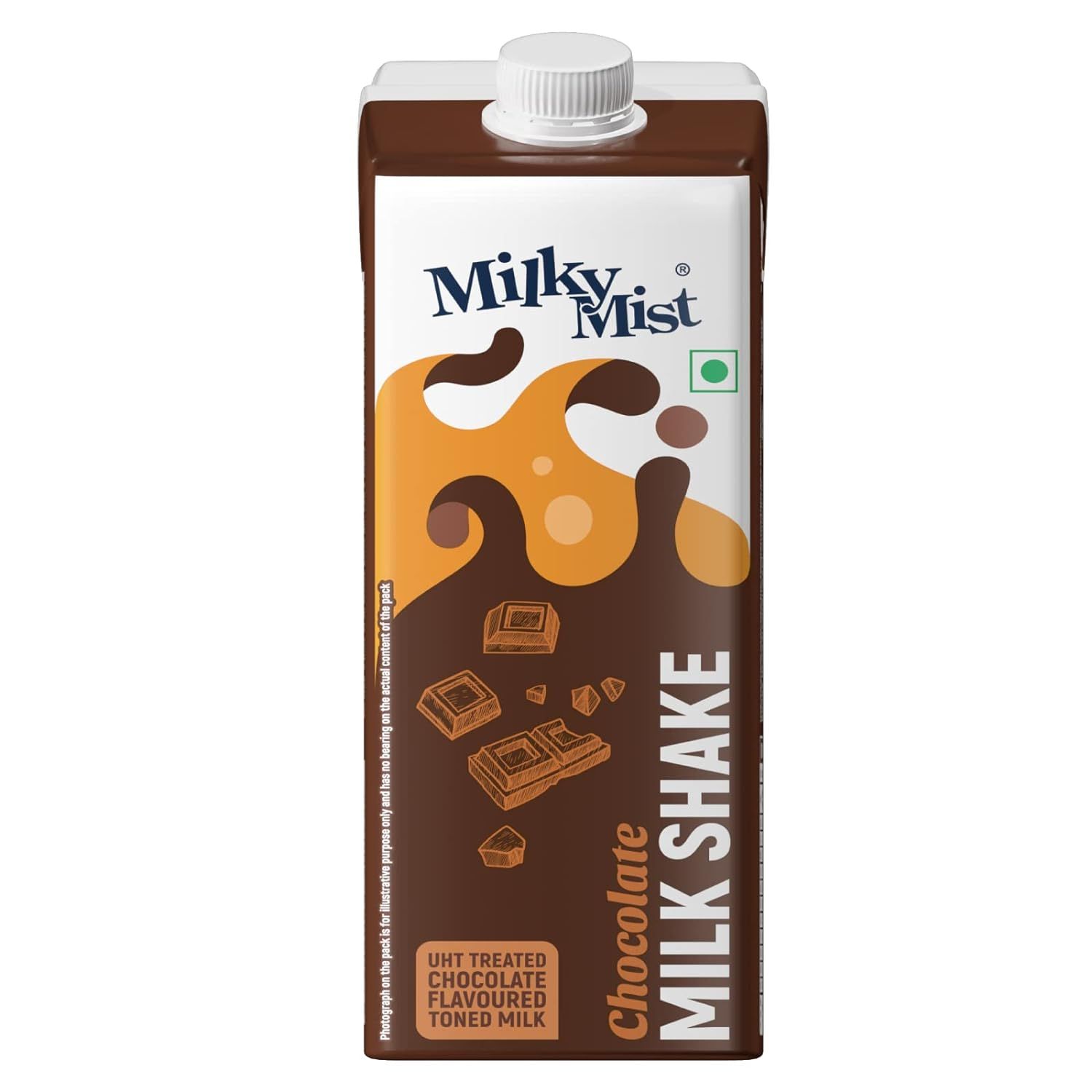 Milky Mist Milk Shake Tetra Pack - Chocolate, 170ml