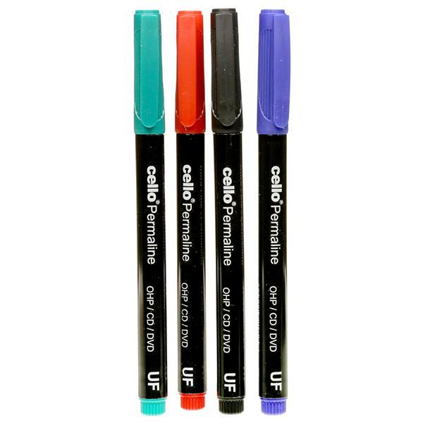 Cello CD Marker - Assorted (4 Shades)
