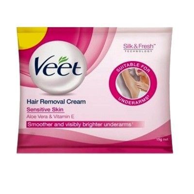 Veet Hair Removal Cream - Sensitive Skin, 15g