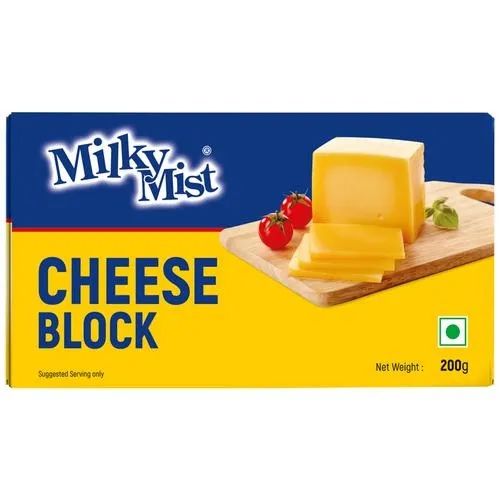 Milky Mist Cheese Carton - Block, 200g