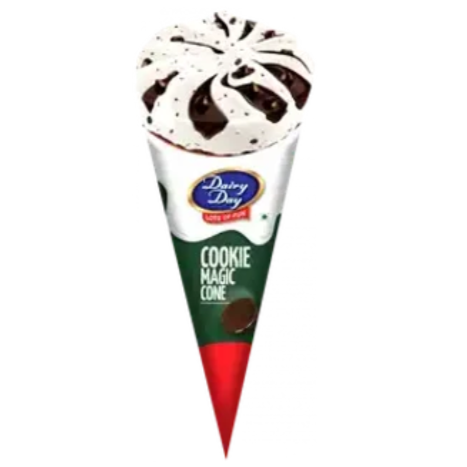 Dairy Day Cone Ice Cream - Mini Magic, 50ml