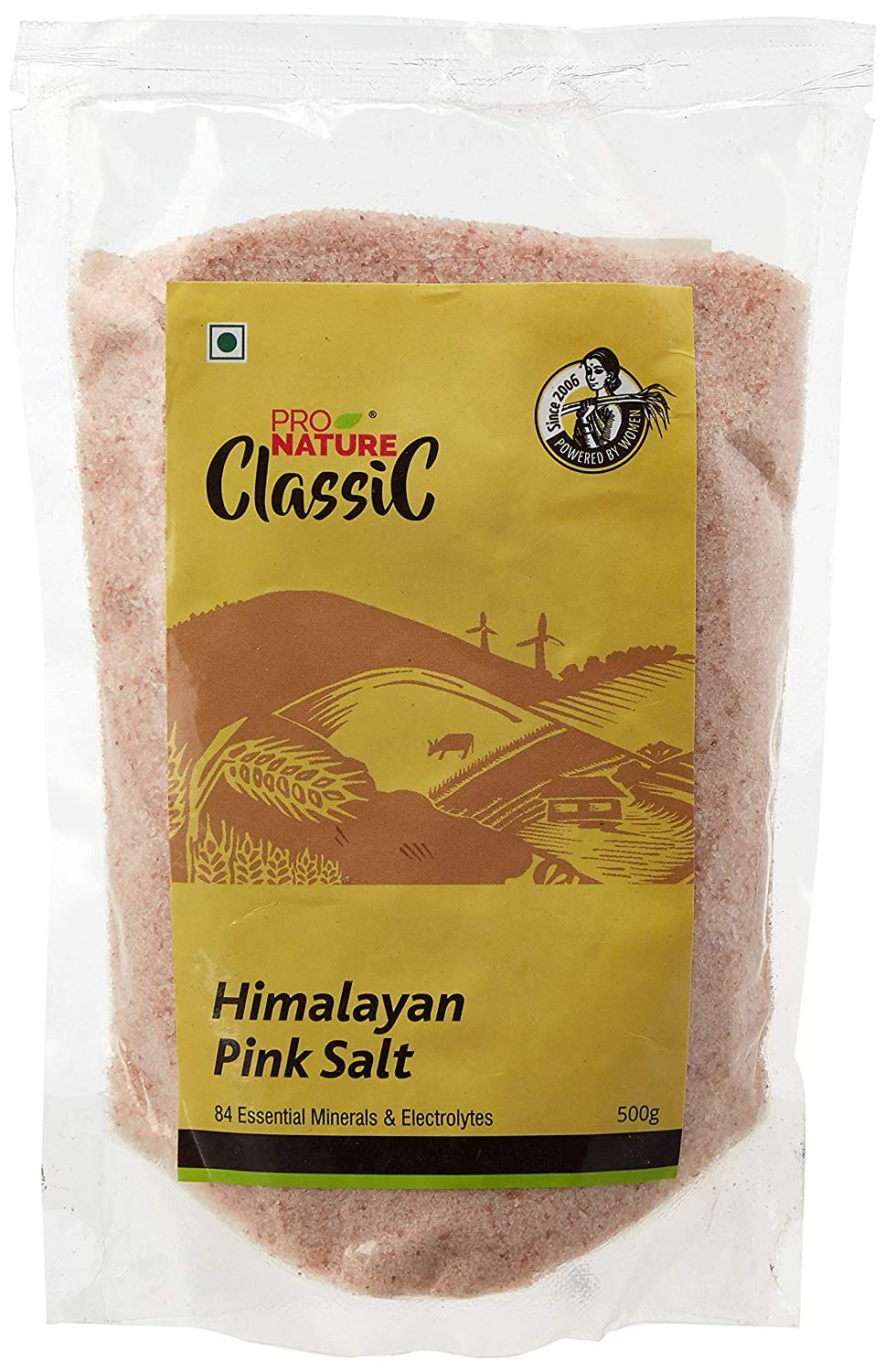 Pro Nature Organic Himalayan Pink Salt, 500g