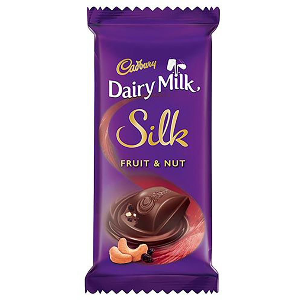 Cadbury Dairy Milk Silk Chocolate - Fruit & Nut, 55g