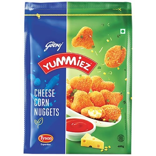 Godrej Yummiez Cheese Corn Nuggets, 400g