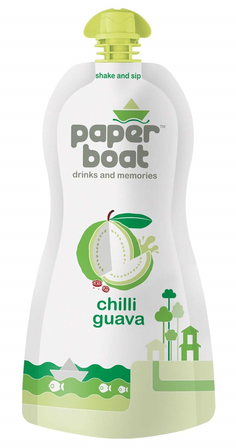 Paper Boat Fruit Juice Spout Pack - Chilli Guava, 200ml