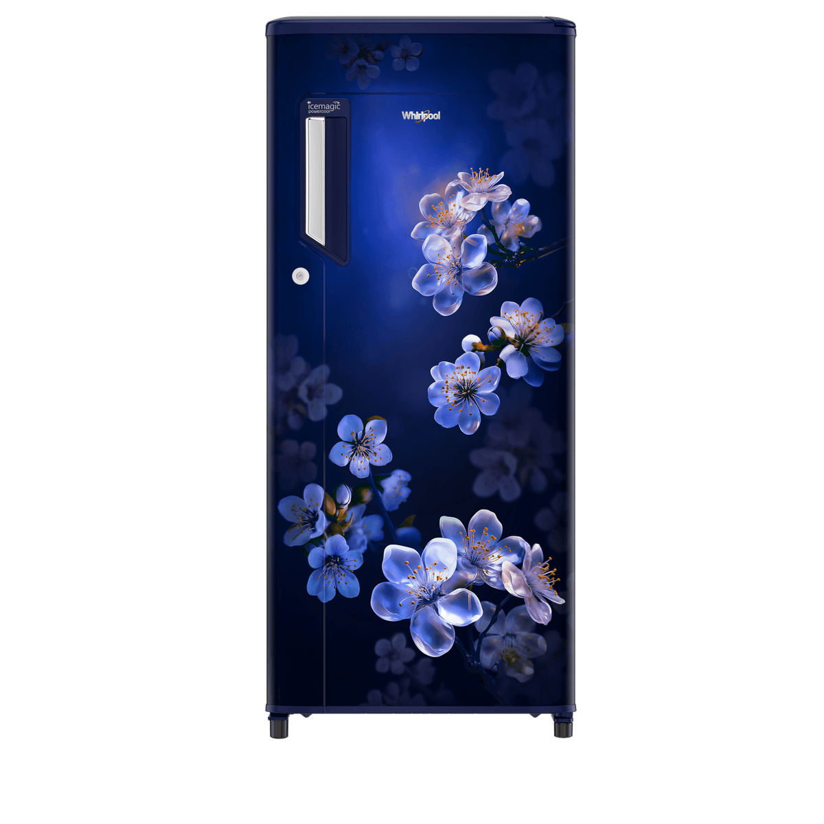 Whirlpool Icemagic Powercool 3-Star Single Door Refrigerator (192L, Sapphire Blossom)
