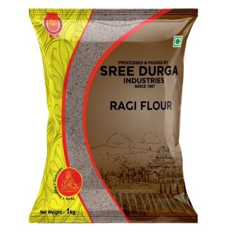 Sree Durga Ragi Flour Pouch, 1kg