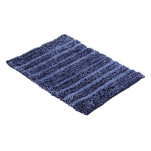 Cotton Blend Bath Mat - Blue, 45cm X 65cm (1220023104)