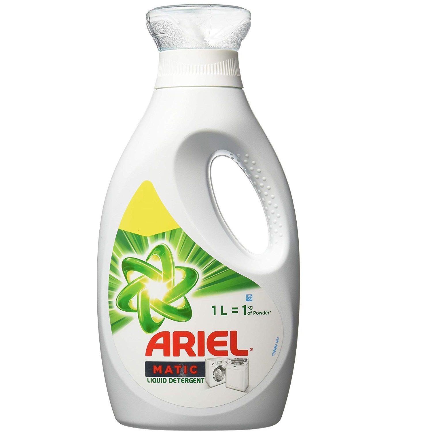 Ariel Matic Liquid Detergent Bottle - Front & Top Load, 1L