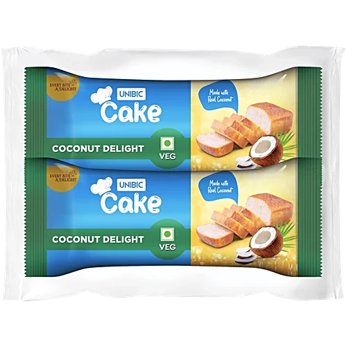 Unibic Coconut Cake Pouch, 55g