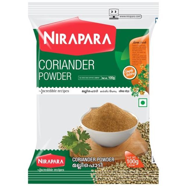 Nirapara Coriander Powder Pouch, 100g