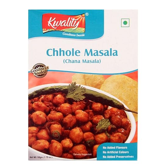 Kwality Chhole Channa Masala Carton, 50g