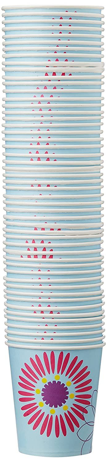 Origami Printed Disposable Cups, 200ml, 50pc