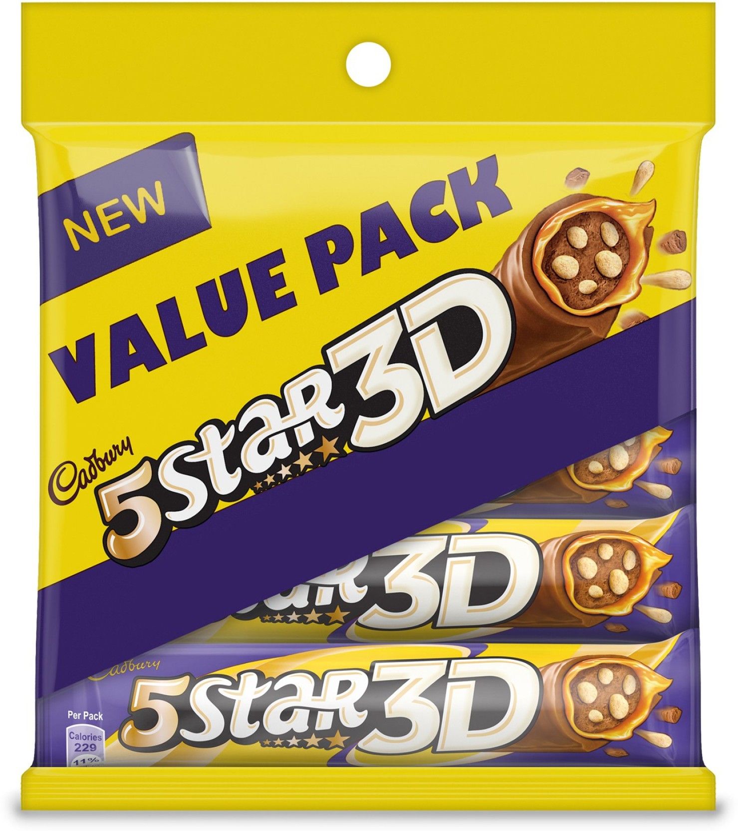 5 Star Chocolate Trio Pack, 43g