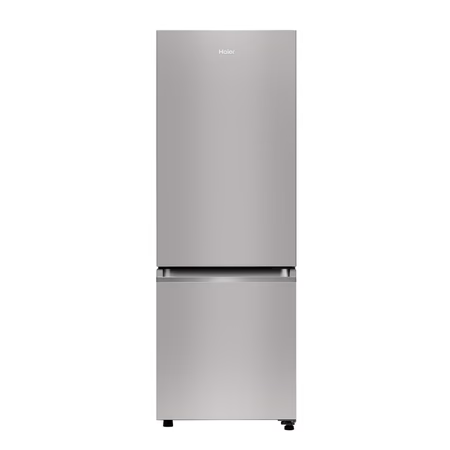 Haier | HRB-2872IETSA-P | 2 Star Frost Free Bottom Mount Convertible Double Door Refrigerator (237L, Titanium Steel)