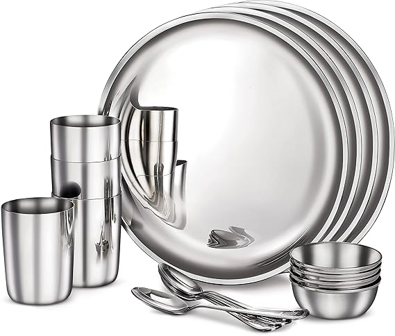 Judge by Prestige Classic Stainless Steel Dinner Set, 16pc