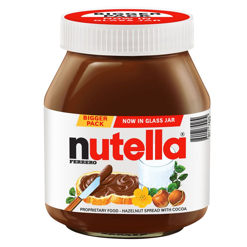 Nutella Hazelnut Spread With Cocoa Jar - Fererro, 180g