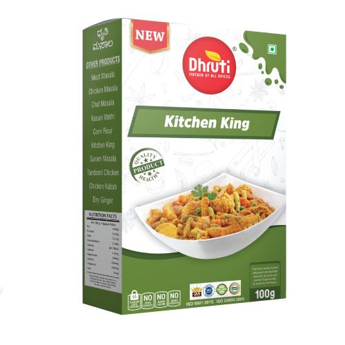 Dhruti Kitchen King Masala, 100g