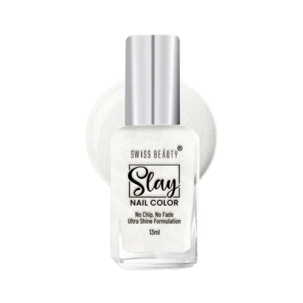 Swiss Beauty Slay Nail Color - Pearl 601, 13ml