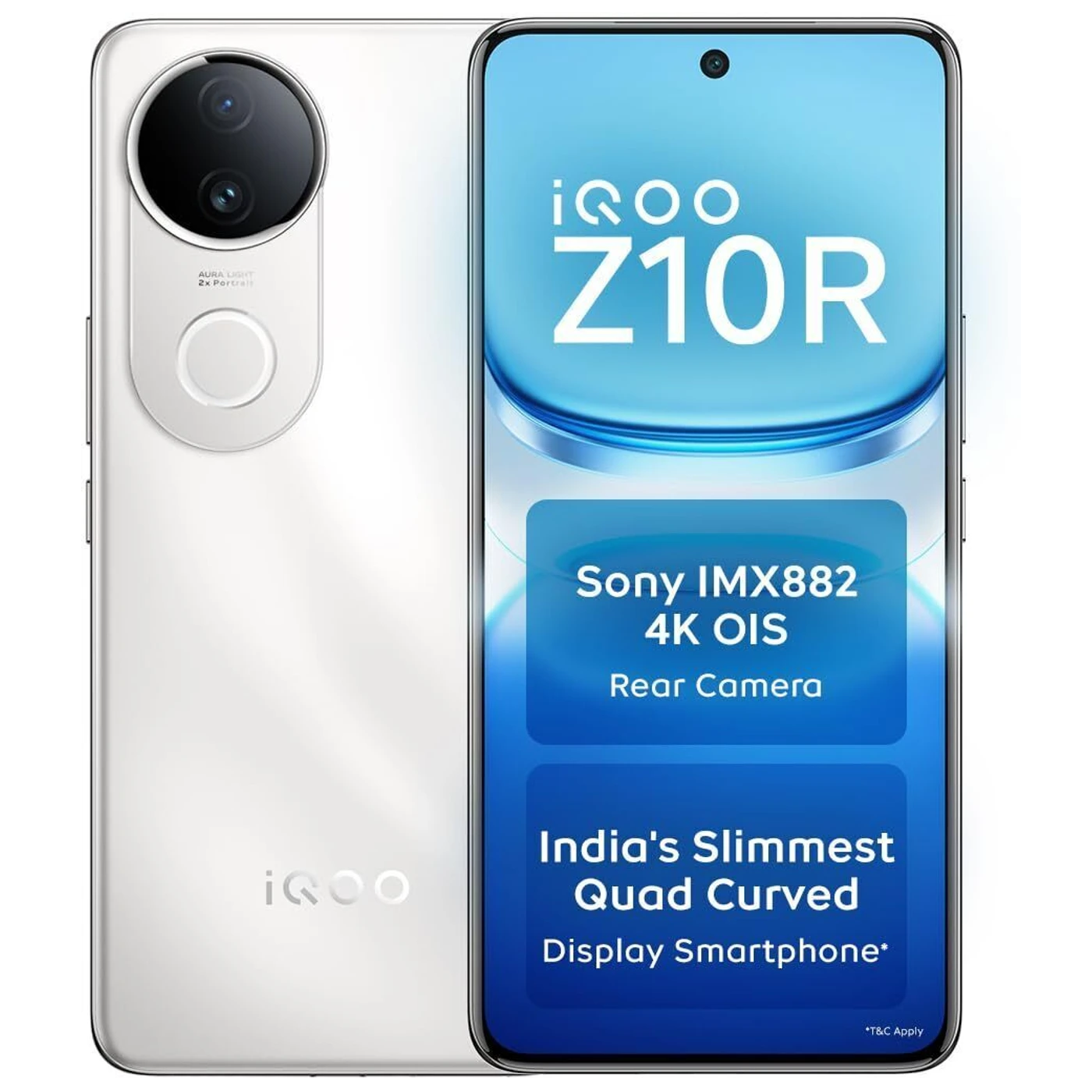 iQOO Z10R | 5G Smartphone (8GB RAM, 256GB ROM, Moonstone)