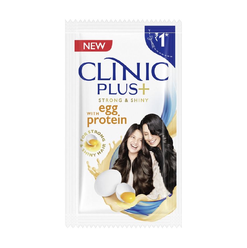 Clinic Plus (Re.1) Shampoo - Strength & Shine With Egg Protein, 6ml