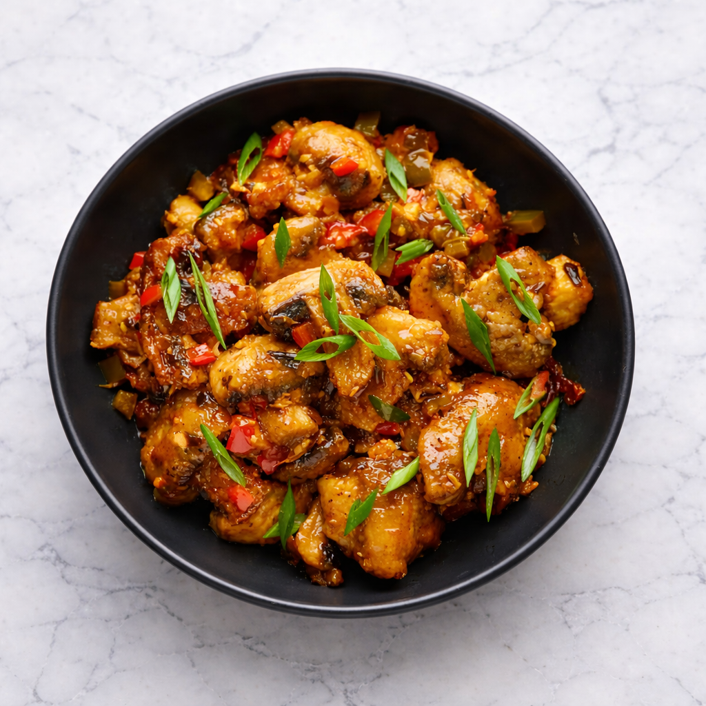 Mushroom Manchurian, 1 Plate