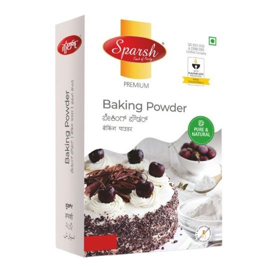 Sparsh Premium Baking Powder Carton, 100g