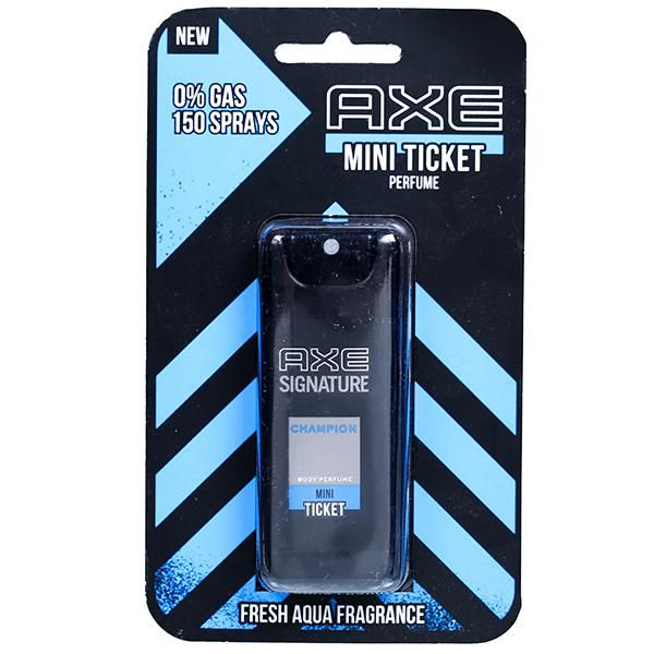 Axe Signature Mini Ticket Body Perfume - Champion, 10ml