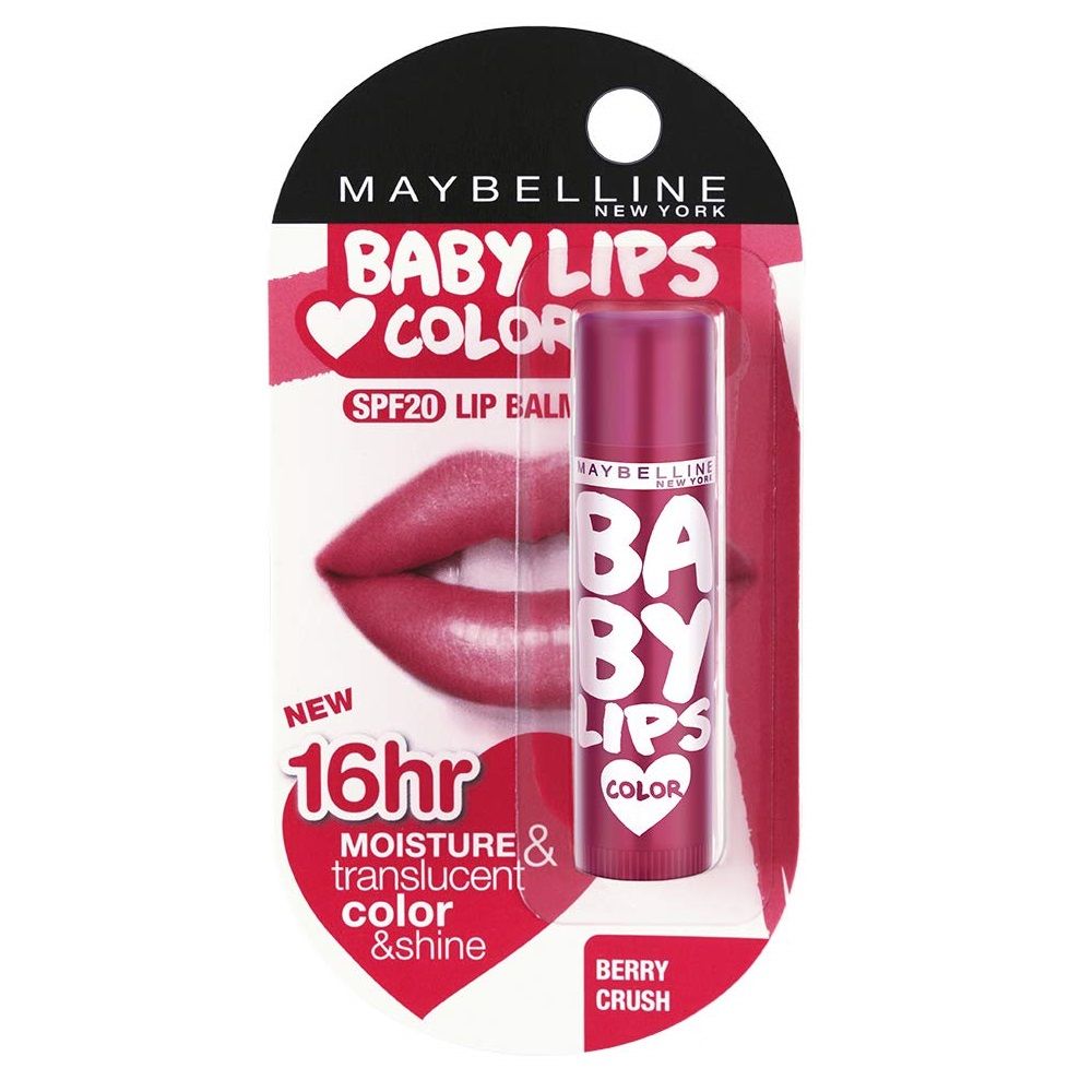 Maybelline Baby Lip Balm - Berry Crush, 4g