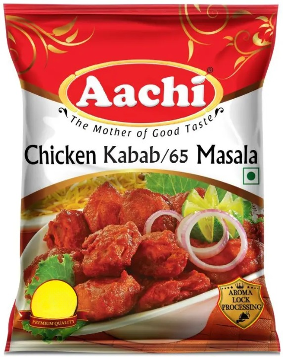Aachi Chicken Kabab Masala Pouch, 30g
