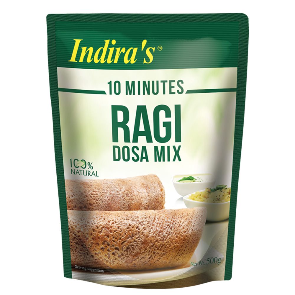 Indira's Ragi Dosa Mix, 500g