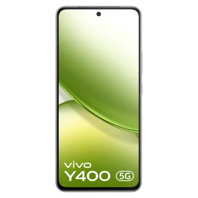 Vivo | Y400 | 5G Smartphone (8GB RAM, 128GB, Glam White)