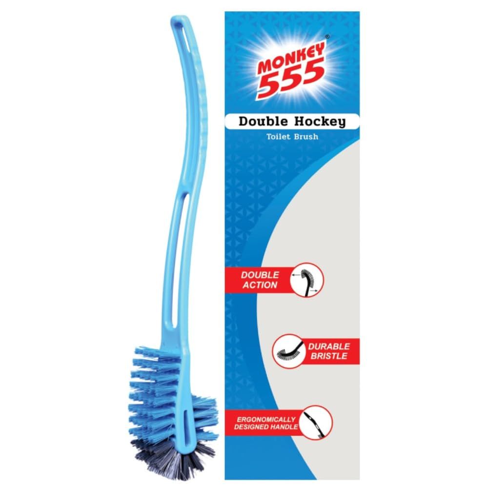 Monkey 555 Double Hockey Toilet Brush, 1pc