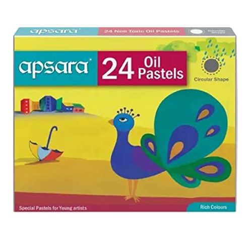 Apsara Oil Pastels, 24 Shades