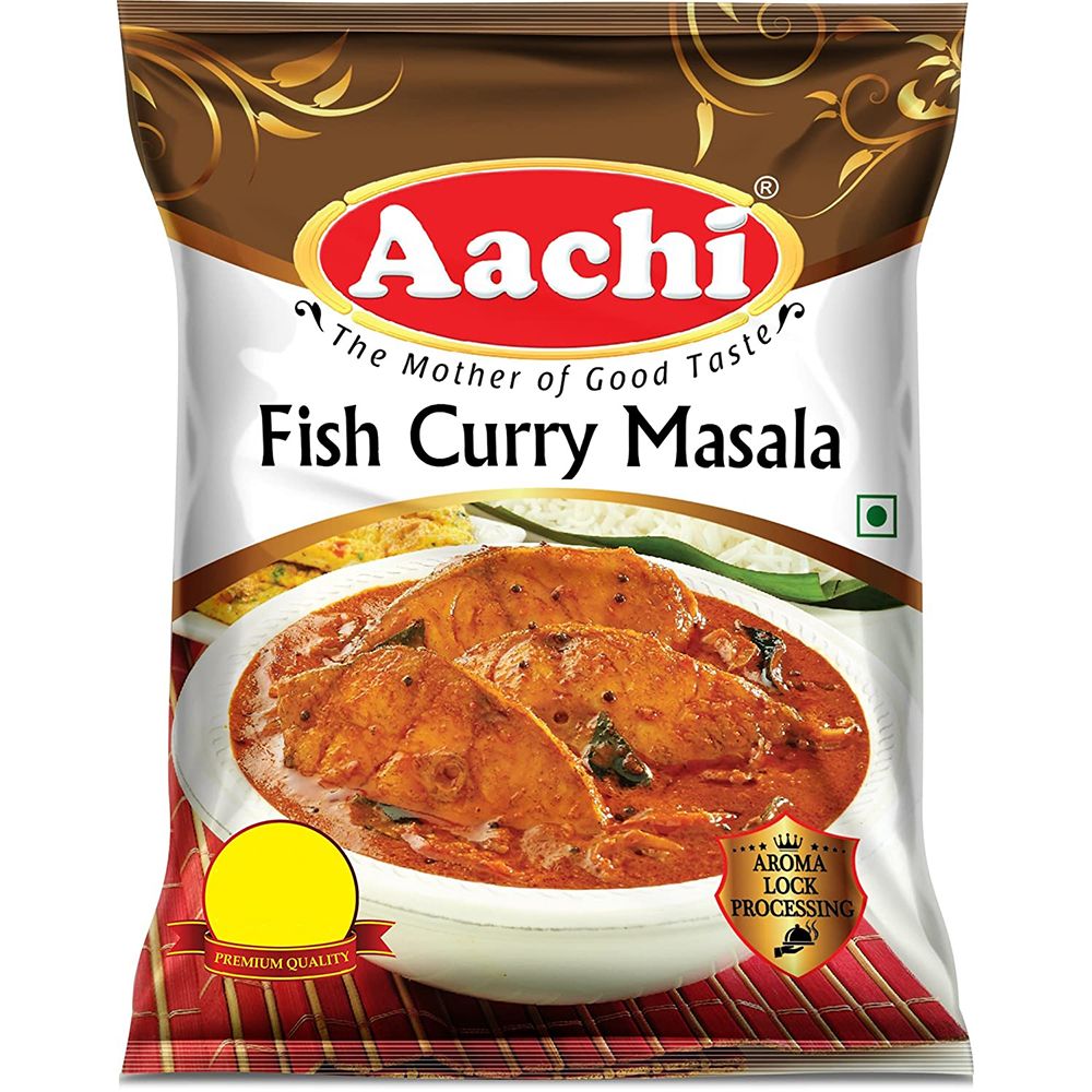 Aachi Fish Curry Masala Powder Pouch, 50g