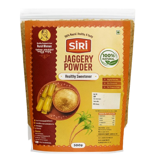 Siri Organic Jaggery Pouch, 500g