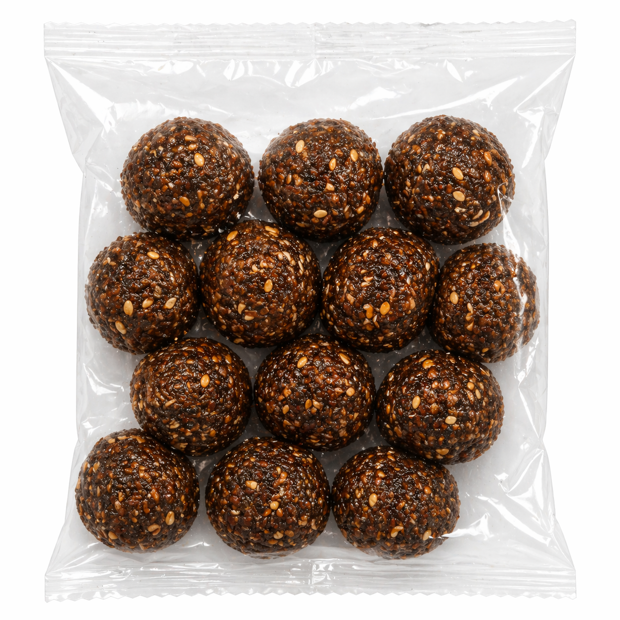 Sesame Ladoo - Black, 12pc
